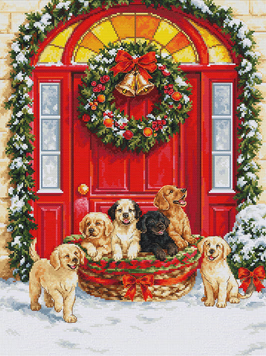 Cross Stitch Kit Luca-S - Santa’s Delivery, BU5102