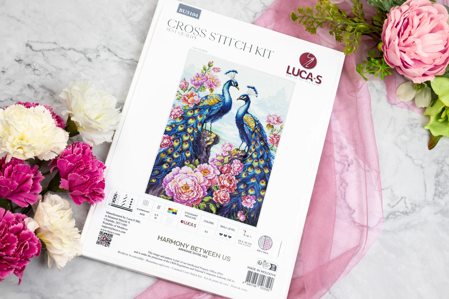 Kit punto croce Luca-S - Armonia tra noi, BU5104 