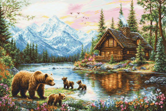 Kit Petit Point Luca-S GOLD - Avventura dei Cubs, G726 