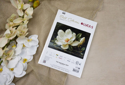 Kit Petit Point Luca-S GOLD - La Rosée de Magnolia, G713
