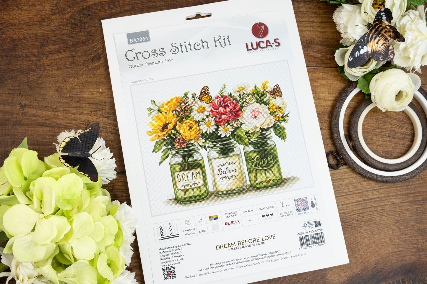 B7064 Kit punto croce Luca-S – Sogna prima dell’amore