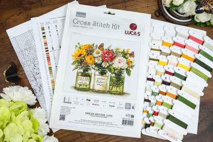 B7064 Kit punto croce Luca-S – Sogna prima dell’amore