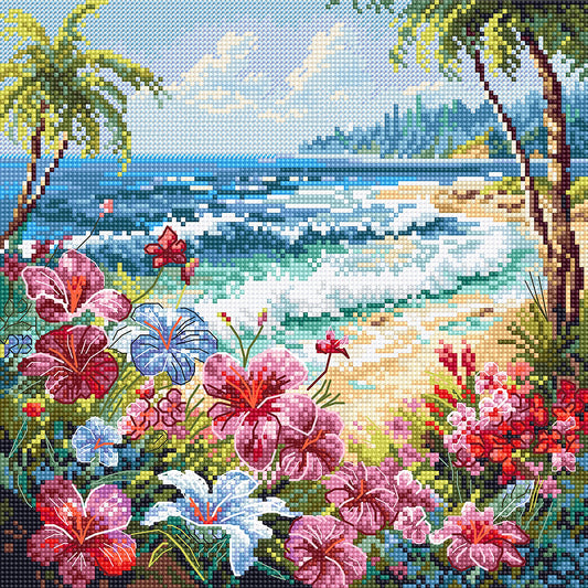 Cross Stitch Kit LetiStitch - Paradise / Paradis, L8099