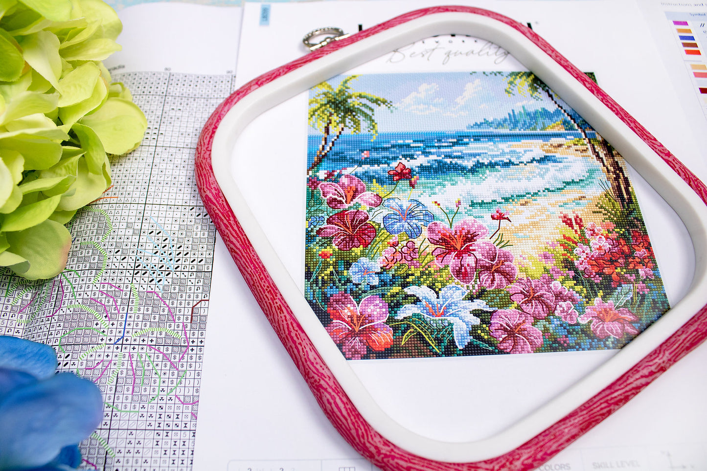 Cross Stitch Kit LetiStitch - Paradise / Paradis, L8099