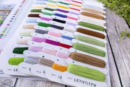 Kit de point de croix LetiStitch – Hôtel Busy Bee, L8104