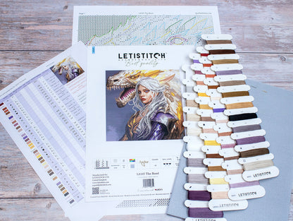 Kit de point de croix LetiStitch - The Bond, L8107