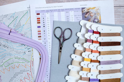 Kit de point de croix LetiStitch - The Bond, L8107