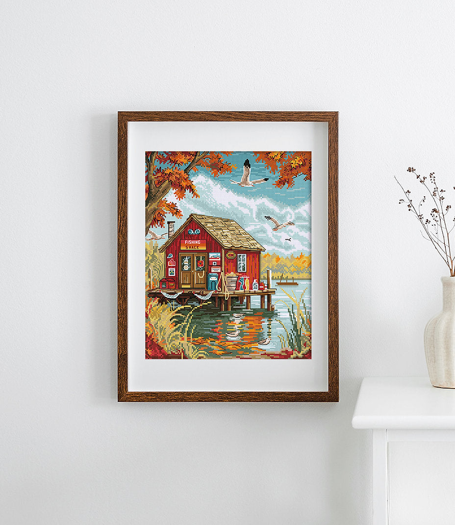 Cross Stitch Kit LetiStitch - Early Autumn L8220