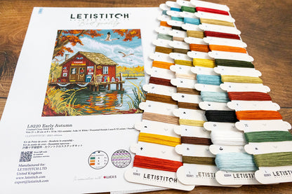 Cross Stitch Kit LetiStitch - Early Autumn L8220