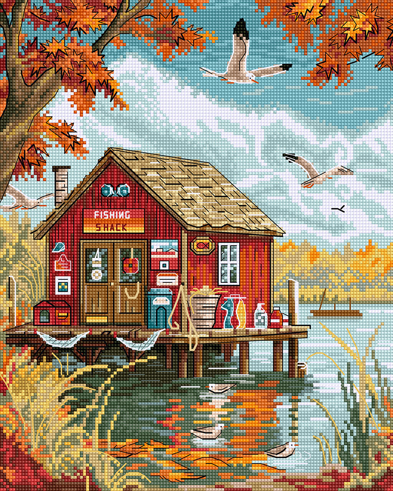 Cross Stitch Kit LetiStitch - Early Autumn L8220