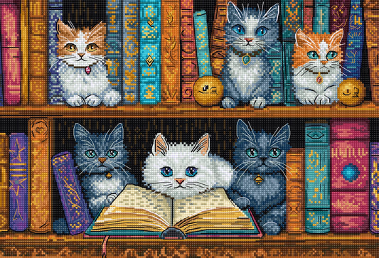 L9917 LetiStitch - Bookshelf