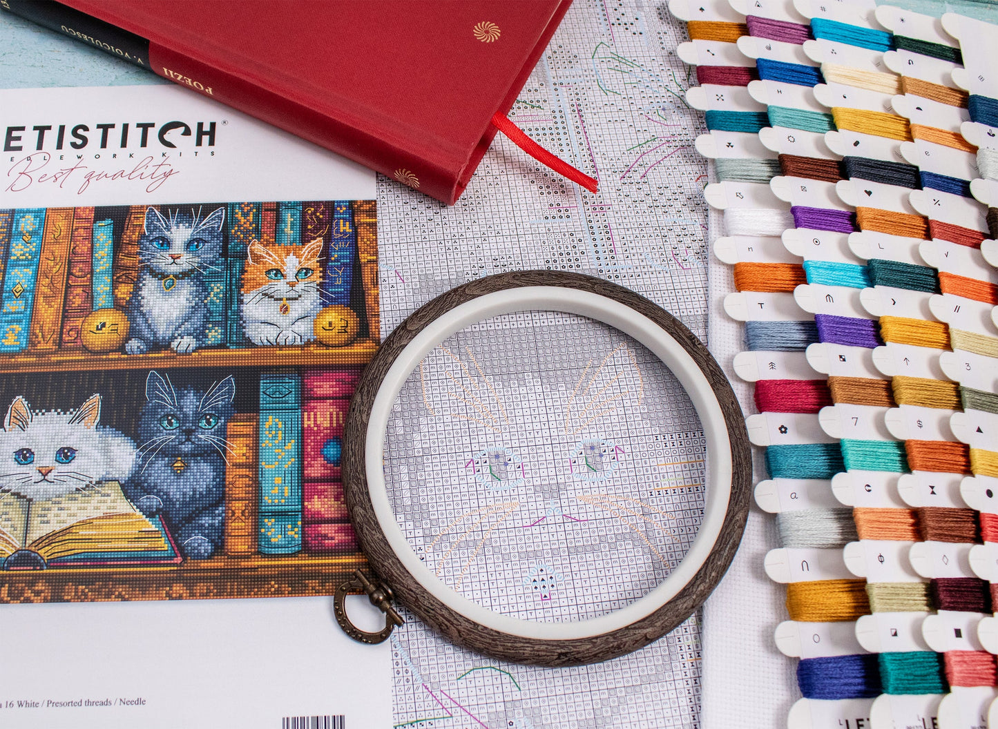 L9917 LetiStitch - Bookshelf