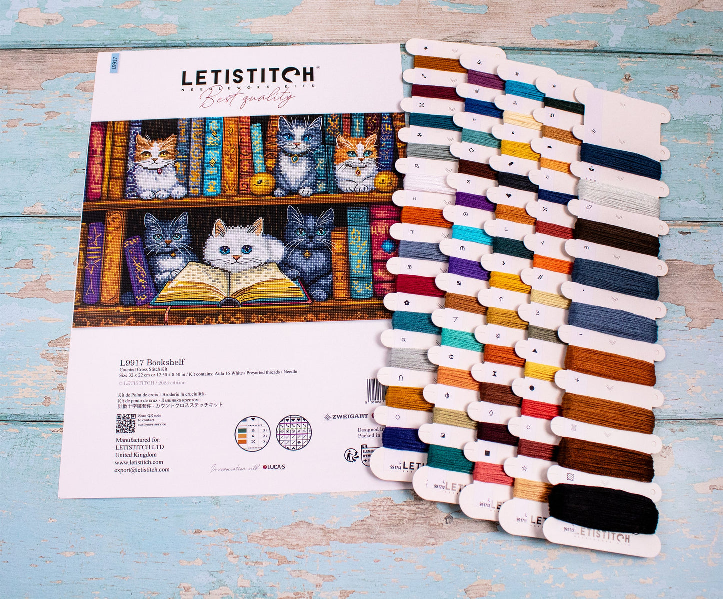 L9917 LetiStitch - Bookshelf