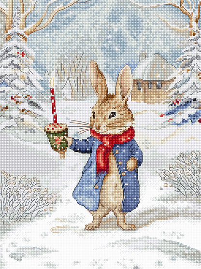 Kit de point de croix LetiStitch – Chants de Noël, L9918