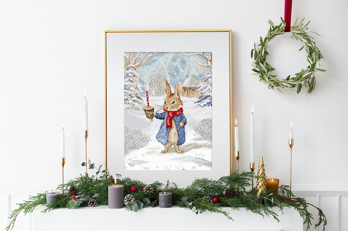 Cross Stitch Kit LetiStitch - Christmas Caroling, L9918