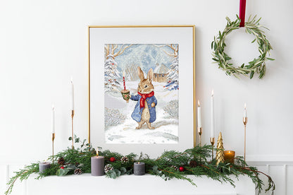 Kit de point de croix LetiStitch – Chants de Noël, L9918