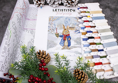 Kit de point de croix LetiStitch – Chants de Noël, L9918