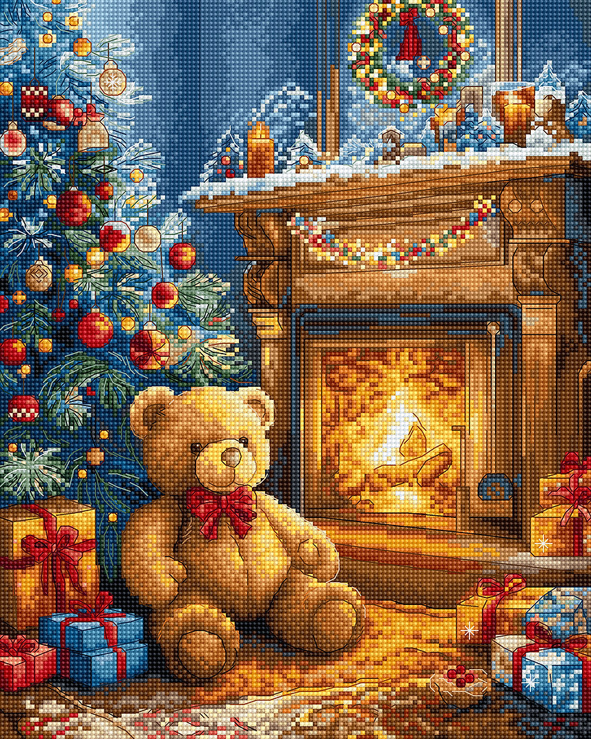 Cross Stitch Kit LetiStitch - Christmas is coming, L9920