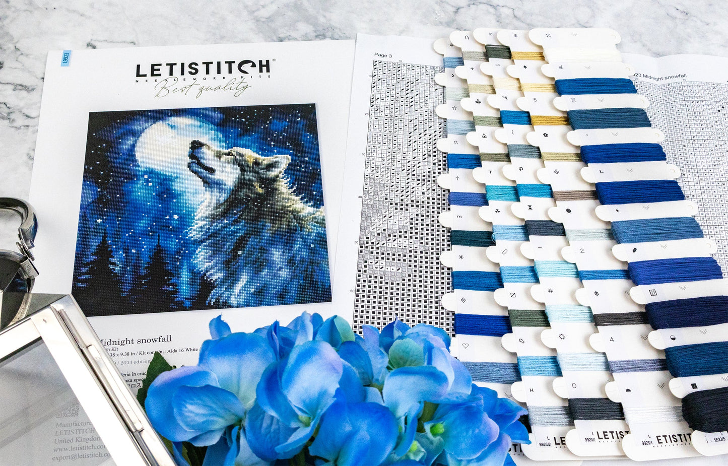 L9923 LetiStitch - Nevicata di mezzanotte