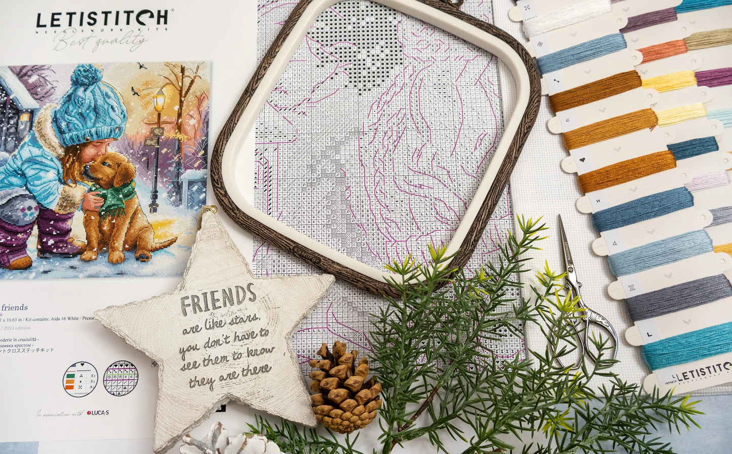 L9925 LetiStitch - Best friends