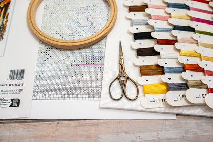 Kit de point de croix LetiStitch - Paris L9929