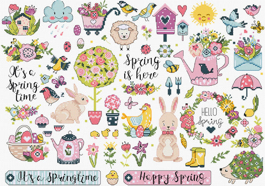 L9937 LetiStitch - Spring Sampler