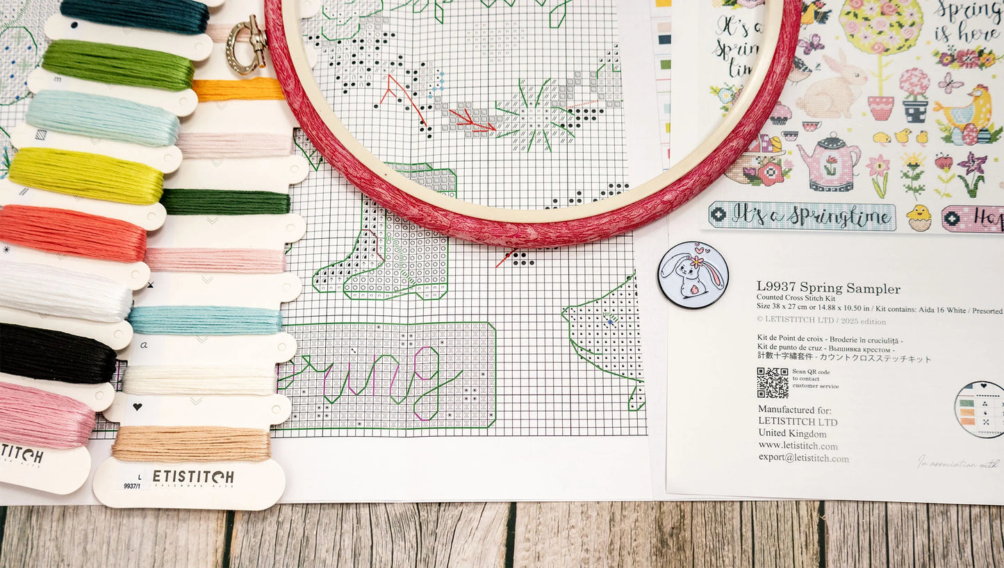 L9937 LetiStitch - Spring Sampler