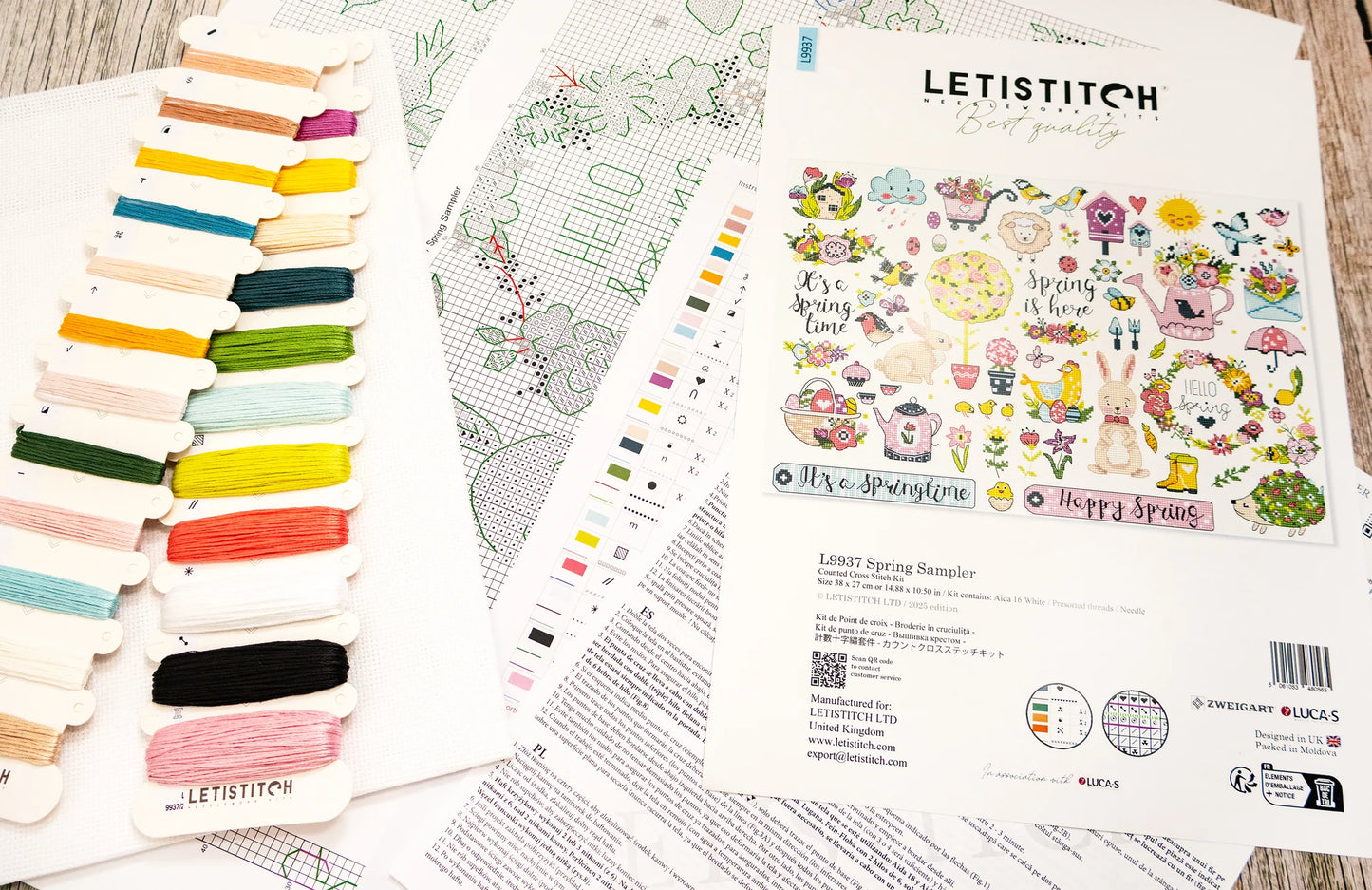 L9937 LetiStitch - Spring Sampler