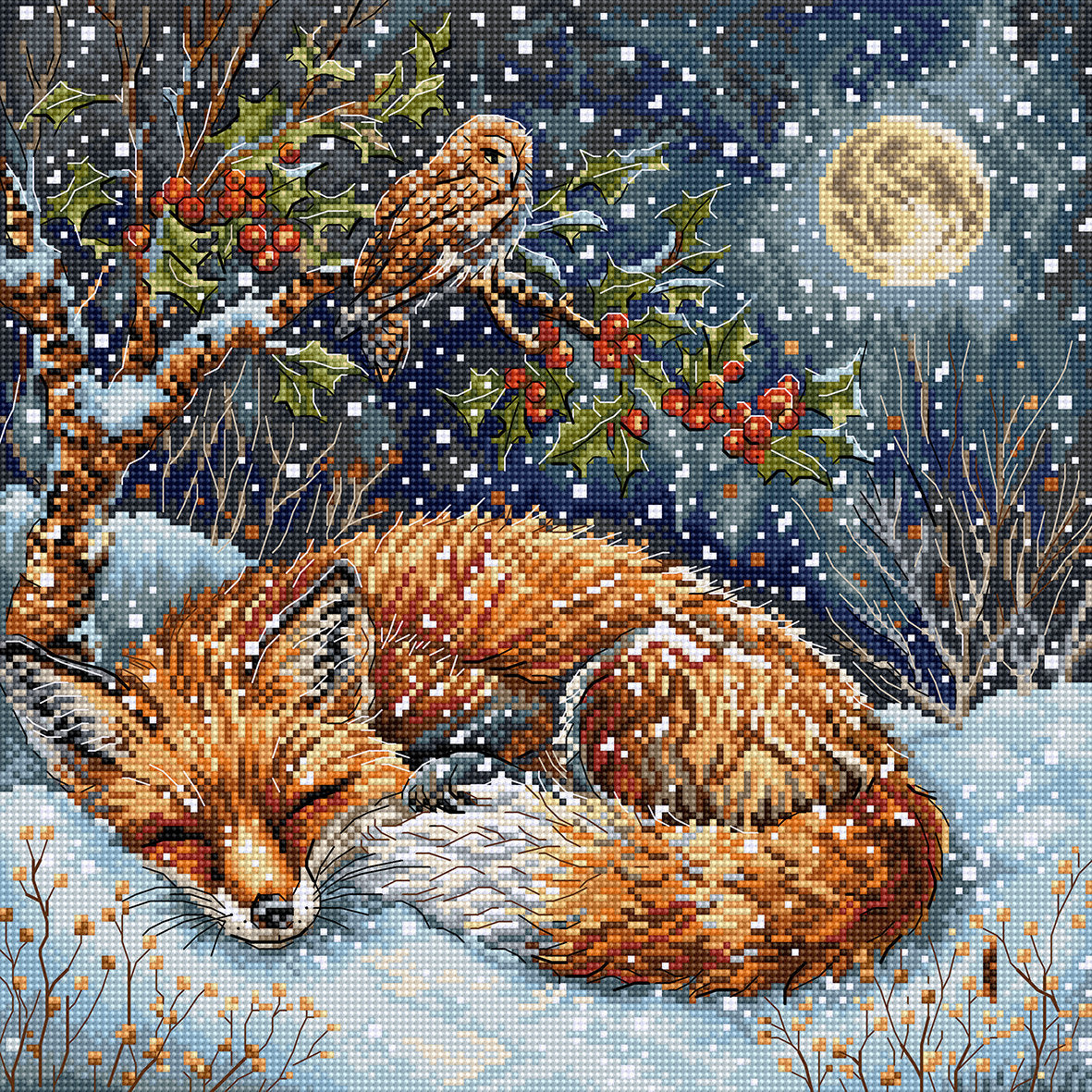 Cross Stitch Kit LetiStitch - L9938 Frosted Dreams