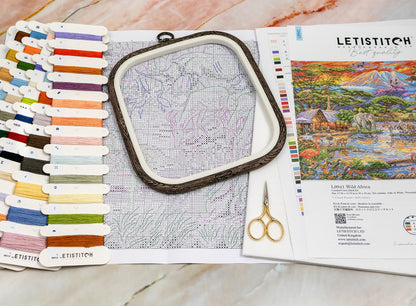 Cross Stitch Kit LetiStitch - L9941 Wild Africa