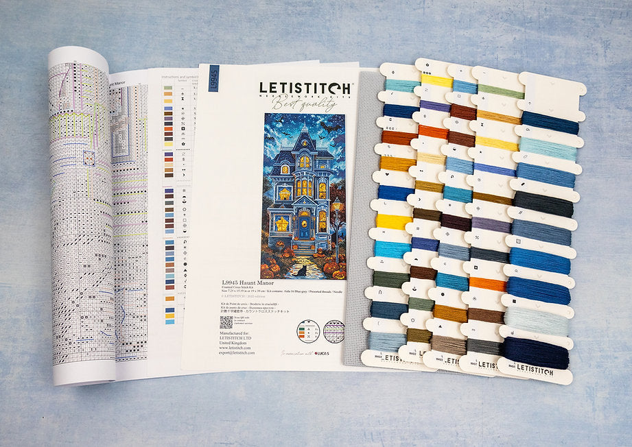 Cross Stitch Kit LetiStitch - L9945 Haunt Manor