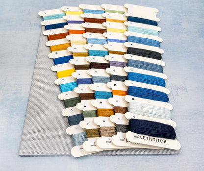 Kit de point de croix LetiStitch - L9945 Manoir hanté