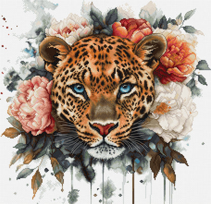 L9954 Wild Beauty - Cross Stitch Kit Letistitch
