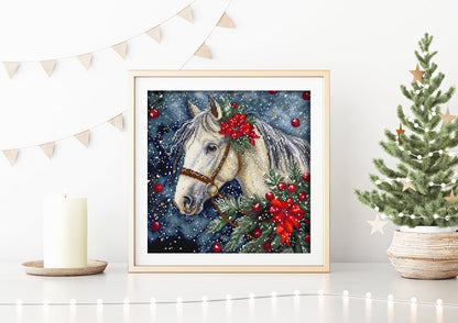 L9955 Winter Horse - Cross Stitch Kit Letistitch