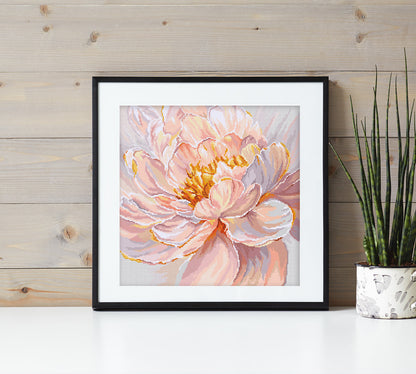 L9956 Floral Grace - Cross Stitch Kit Letistitch