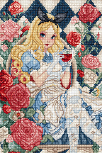 L9960 A Glimpse of Wonderland - Cross Stitch Kit Letistitch