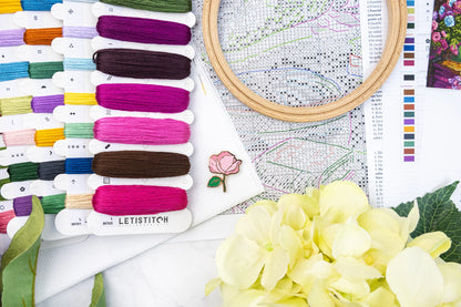 L9970 Kit punto croce Letistitch –  Il regno della lettura