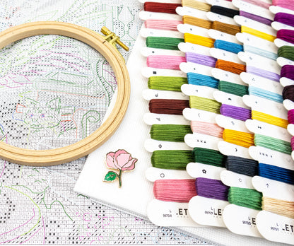 L9970 Kit punto croce Letistitch –  Il regno della lettura