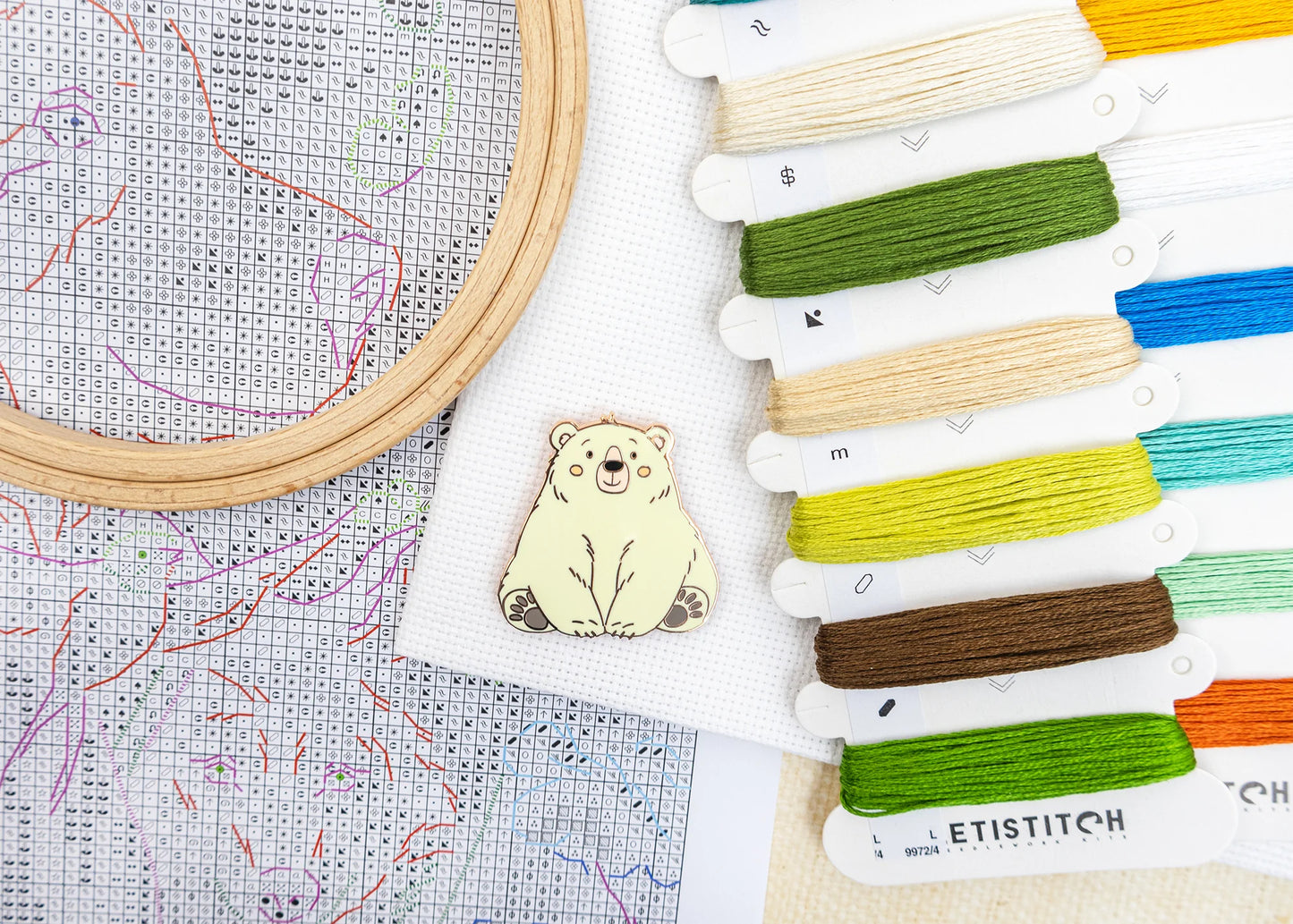 Kit punto croce LETISTITCH - L9972 Amicizie magiche