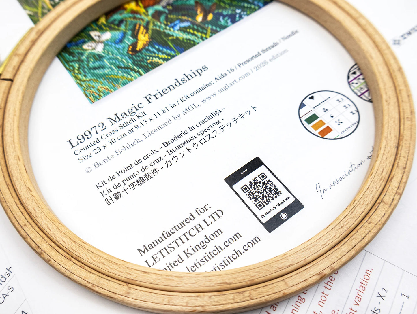 Kit punto croce LETISTITCH - L9972 Amicizie magiche