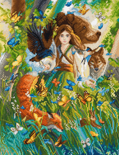 Kit Punto Croce Letistitch - L9972 Amicizie Magiche