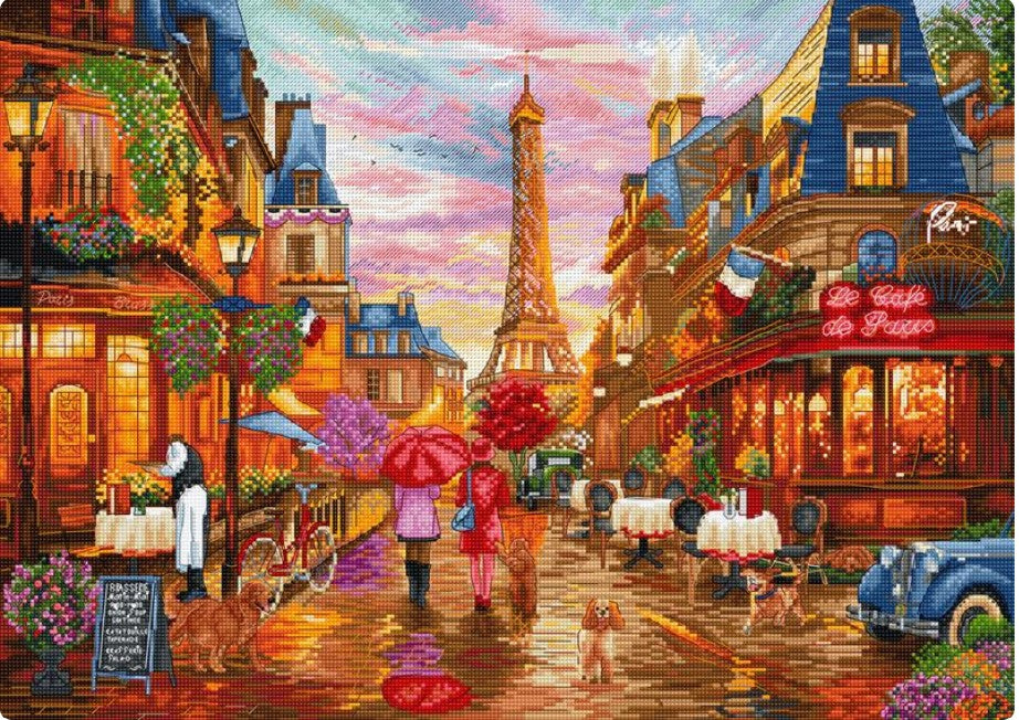 L9975 LetiStitch “Dopo la pioggia, Parigi”