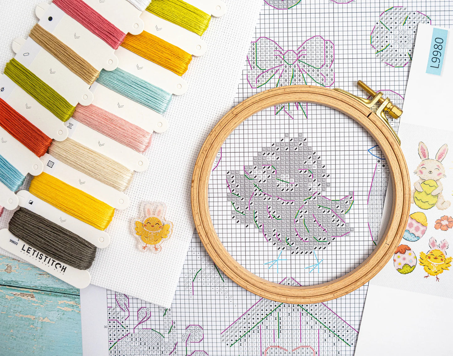 L9980 LetiStitch - Easter Sampler
