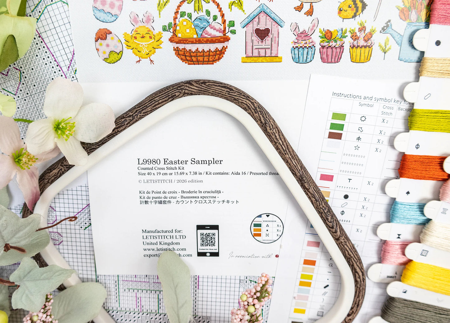 L9980 LetiStitch - Easter Sampler