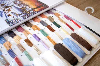 Kit de point de croix LetiStitch – Bois de Noël, LETI 947
