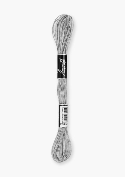 Coton toronné multicolore Luca-S - Argent pur