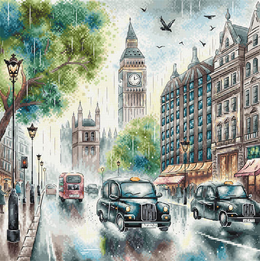 Londra - Kit punto croce AVA P055