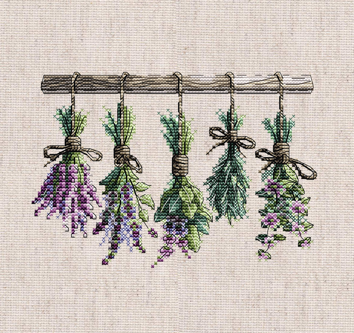 Aromatic Branches - Cross Stitch Kit AVA P058