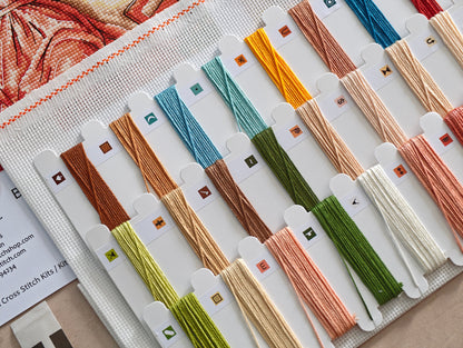 Dettaglio 8 del kit ricamo AVA P114 – Libri, fiori e sogni
