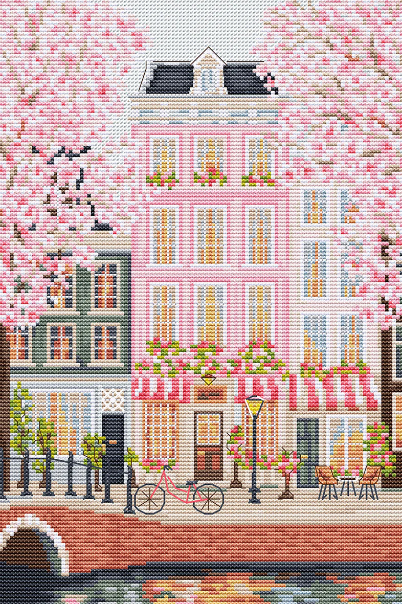 PK01 Kit punto croce Luca-S –  Amsterdam, Paesi Bassi